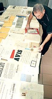 Savaşın belgeleri bit pazarına düştü