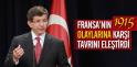 Davutoğlu Fransa'nın Tavrını Eleştirdi