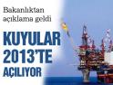 AKDENİZDE PETROL KUYULARI 2013 TE
