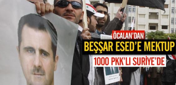 Terörist Öcalan'dan Esed'e Mektup