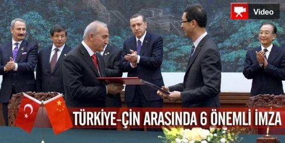 Çin-Türkiye Arasında 6 Önemli İmza