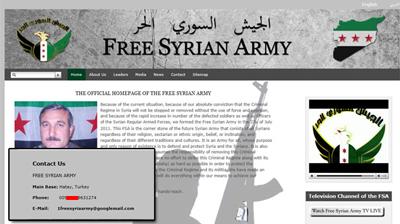 Özgür Suriye Ordusunun Merkezi Hatay Mı?