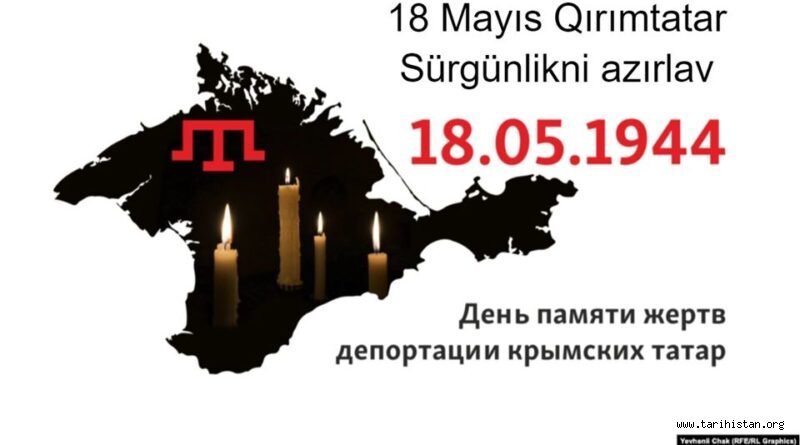 1944 yılında 17 Mayıs'ı 18 Mayıs'a bağlayan Gece, Kırım Tatarlarını Yok Etme Gecesi