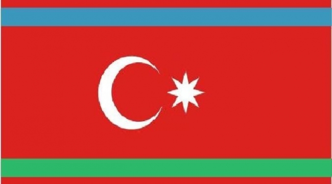 Batı Azerbaycan-Erivan Cumhuriyeti'nin devlet bayrağı kabul edildi - www.tarihistan.org