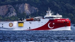 Oruç Reis, Doğu Akdeniz'de çalışmalara başladı: Yunanistan pani kledi!