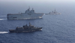 YUNANİSTAN VE FRANSA DOĞU AKDENİZ'DE ORTAK ASKERİ TATBİKAT DÜZENLEDİ! 