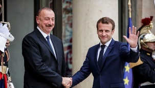 Aliyev ve Macron Azerbaycan-Ermenistan arasındaki durumu görüştü 