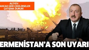 Ermenistan'a son uyarı