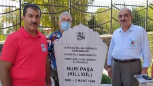 Kafkas İslam Ordusu Komutanı Nuru Paşa Mezarı Başında Anıldı 