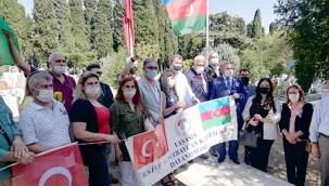 NURİ PAŞA İSTANBUL'DA MEZARI BAŞINDA ANILDI 