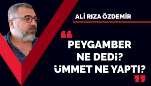 Peygamber ne dedi? Ümmet ne yaptı? - Ali Rıza Özdemir 