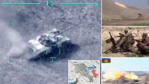 AZERBAYCAN CEPHEDE ERMENİSTAN'A GEÇİT VERMİYOR: SU-25 SAVAŞ UÇAĞI DÜŞÜRÜLDÜ 