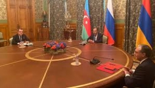 AZERBAYCAN VE ERMENİSTAN DIŞİŞLERİ BAKANLARININ MOSKOVA'DAKİ GÖRÜŞMESİ 