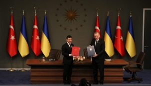 CUMHURBAŞKANI ERDOĞAN: UKRAYNA'NIN EGEMENLİĞİNİ, KIRIM DAHİL TOPRAK BÜTÜNLÜĞÜNÜ DESTEKLEYECEĞİZ 