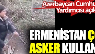 Ermenistan çocuk asker kullanıyor 