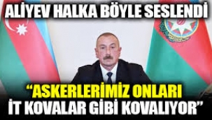 İLHAM ALİYEV: KİM KİMDİR GÖSTERDİK, AZERBAYCAN ASKERİ ONLARI İT GİBİ KOVUYOR 