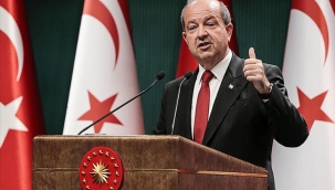 KKTC CUMHURBAŞKANI TATAR, İLK RESMİ ZİYARETİNİ TÜRKİYE'YE YAPTI 