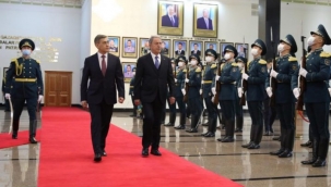 MİLLİ SAVUNMA BAKANI HULUSİ AKAR KAZAKİSTAN'DA 