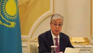 TOKAYEV'DEN ERDOĞAN'A BAŞSAĞLIĞI MESAJI 