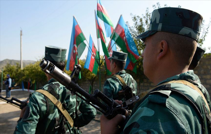 AZERBAYCAN ORDUSU 27 YILDIR İŞGAL ALTINDA BULUNAN AĞDAM'A GİRDİ 