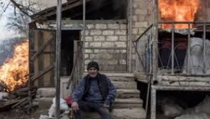 ERMENİLER ŞİMDİ DE LAÇIN'I ATEŞE VERİYOR 