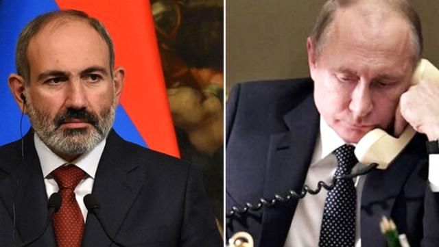 Paşinyan, Dağlık Karabağ'dan çekilmeyen ve Rus Barış Gücüne ateş açan askerlerini Putin'e şikayet etti: İtaat etmiyorlar 