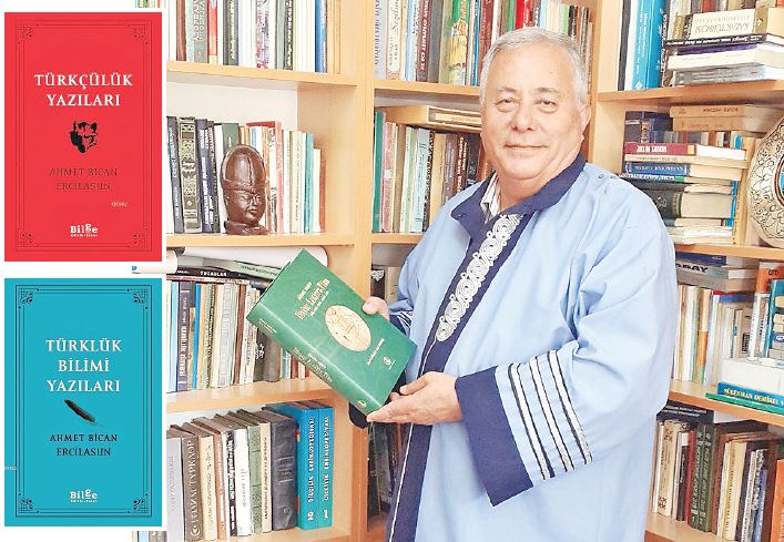 Prof. Dr. Ercilasun'un, "Türkçülük Yazıları" ve "Türklük Bilimi Yazıları" adlı kitapları 