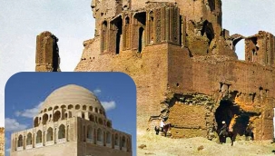 Sultan Sencer'in Merv'deki Türbesi. 