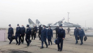 TÜRK HAVA KUVVETLERİ KOMUTANINDAN UKRAYNALI MEVKİDAŞINA ZİYARET 