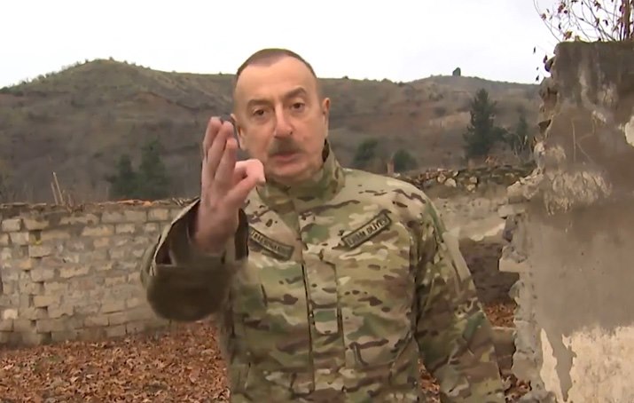 Aliyev, Gubadlı ve Zengilan ilçelerini ziyaret etti: Uluslararası teşkilatlara ateş püskürdü