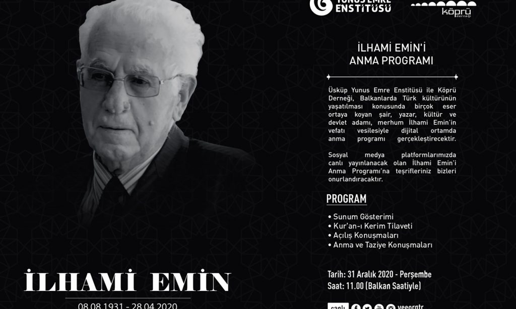 Makedonya Türklerinin Bilgesi İlhami Emin'i Anma Programı - Yazar: Gulsum Mustafova 