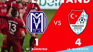 Münih Türkgücü'nden ligde farklı galibiyet 