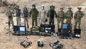 TSK'DAN AZERBAYCAN ORDUSUNA MAYIN TEMİZLEME DESTEĞİ 