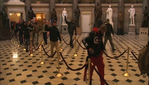 ABD karıştı: Göstericiler Kongre binasını bastı! Güncel 