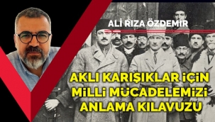 Ali Rıza Özdemir: Aklı karışıklar için Milli Mücadelemizi anlama kılavuzu