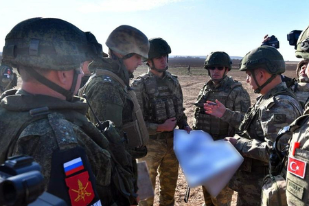 Karabağ'da Türk-Rus Orduları çalışma hazırlıkları devam ediyor.