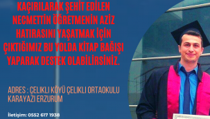 Şehit Öğretmen Necmettin Yılmaz Kütüphanesi Projesi