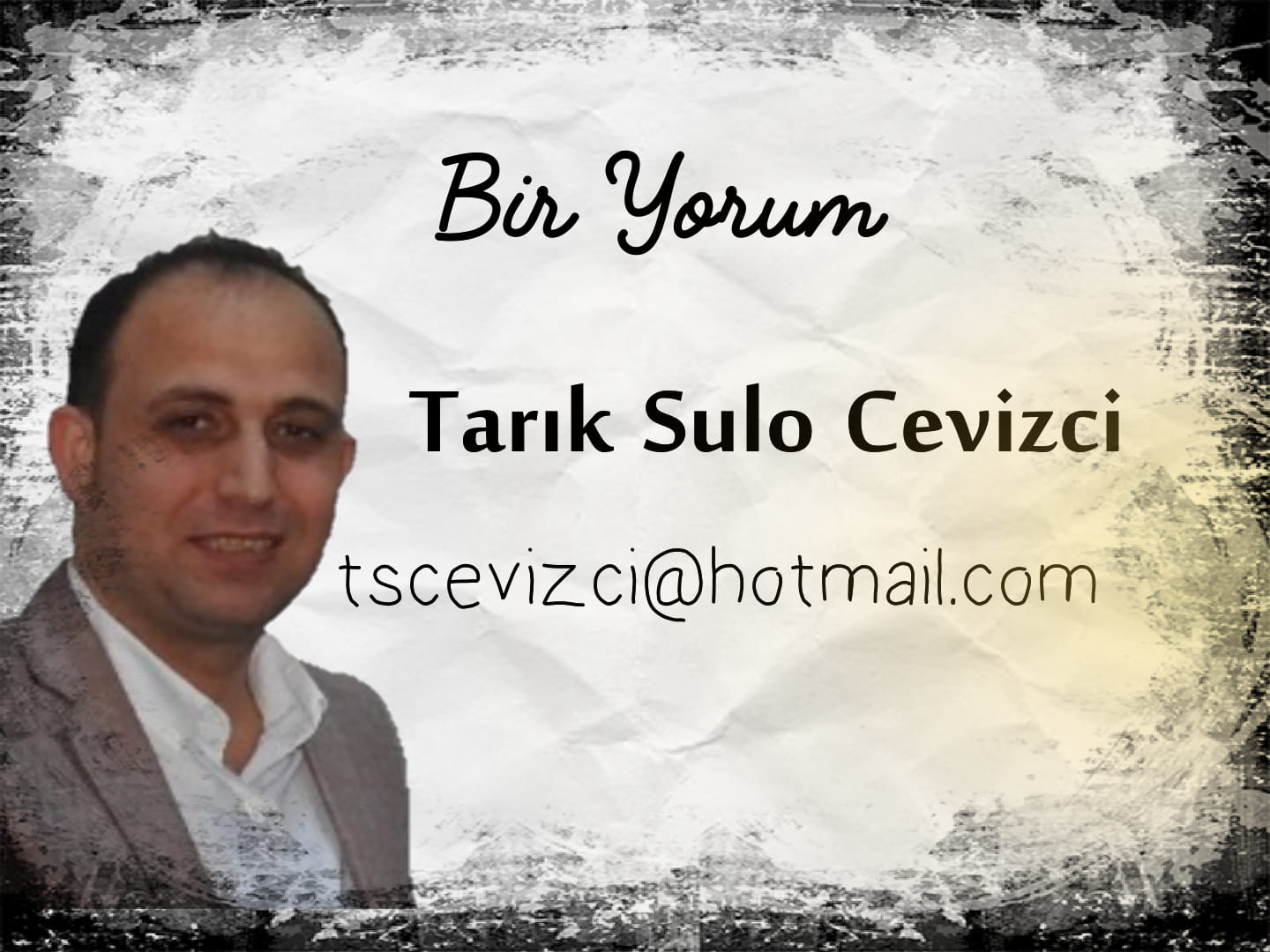 Tarık Sulo Cevizci: Türkmen Siyasetinin Cenaze Namazını Kıldıracak İmam Aranıyor! 