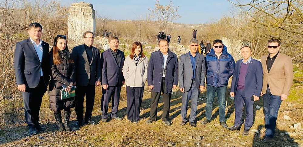 Türk Konseyi Azerbaycan'da İşgalden kurtarılan yerleri ziyaret etti