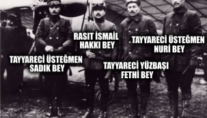 107 yıl önce bugün tarihe geçen ilk hava şehitlerimiz: Fethi Bey ve Sadık Bey 
