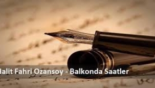 BALKONDA SAATLER - Halit Fahri OZANSOY 