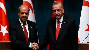 Cumhurbaşkanı Erdoğan, KKTC Cumhurbaşkanı Tatar ile görüştü 