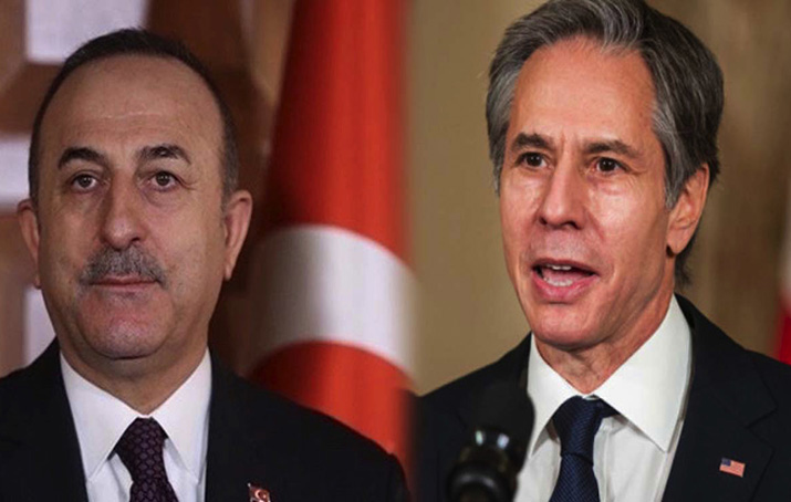 Dışişleri Bakanı Çavuşoğlu, ABD'li mevkidaşı Blinken ile telefonda görüştü 