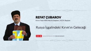 EMEL Fikir Kültür konferanslarında bu hafta: "Rusya İşgalindeki Kırım'ın Geleceği"