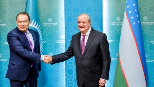 Türk Konseyi Genel Sekreteri Özbekistan Dışişleri Bakanı ile görüştü