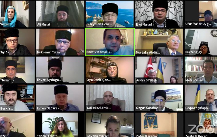 Kırım'ın antlı şehidi Numan Çelebicihan ve Kırım Tatar şehitleri çevrimiçi etkinlikte anıldı 