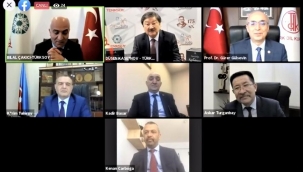 Türk Dil Kurumu Başkanı Prof. Dr. Gürer GÜLSEVİN, "Kenan Çarboğa Korkutname Kitap Tanıtımı"na Katıldı. 