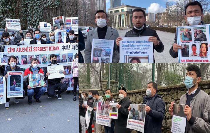 Uygur Türkleri, Ankara ve İstanbul'da aile nöbetine devam ediyor 