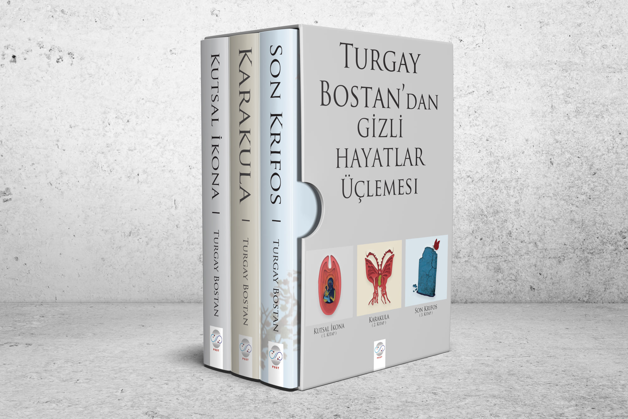 Yazar Turgay Bostan'ın "Gizli Hayatlar Üçlemesi" yayımlanıyor