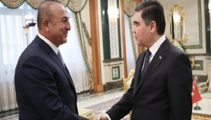 Çavuşoğlu, Orta Asya ziyaretleri kapsamındaki ilk durağı Türkmenistan'da 